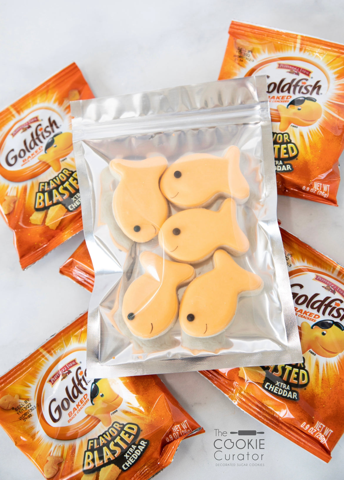Mini Goldfish Cookie Cutter (2 ct)