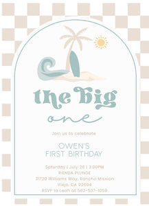Custom Cookie Order: Owen's Big One