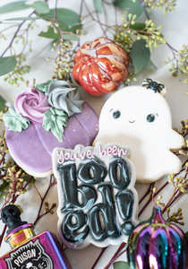 You've been BOO-ed! 3 Piece Halloween Cookie Set