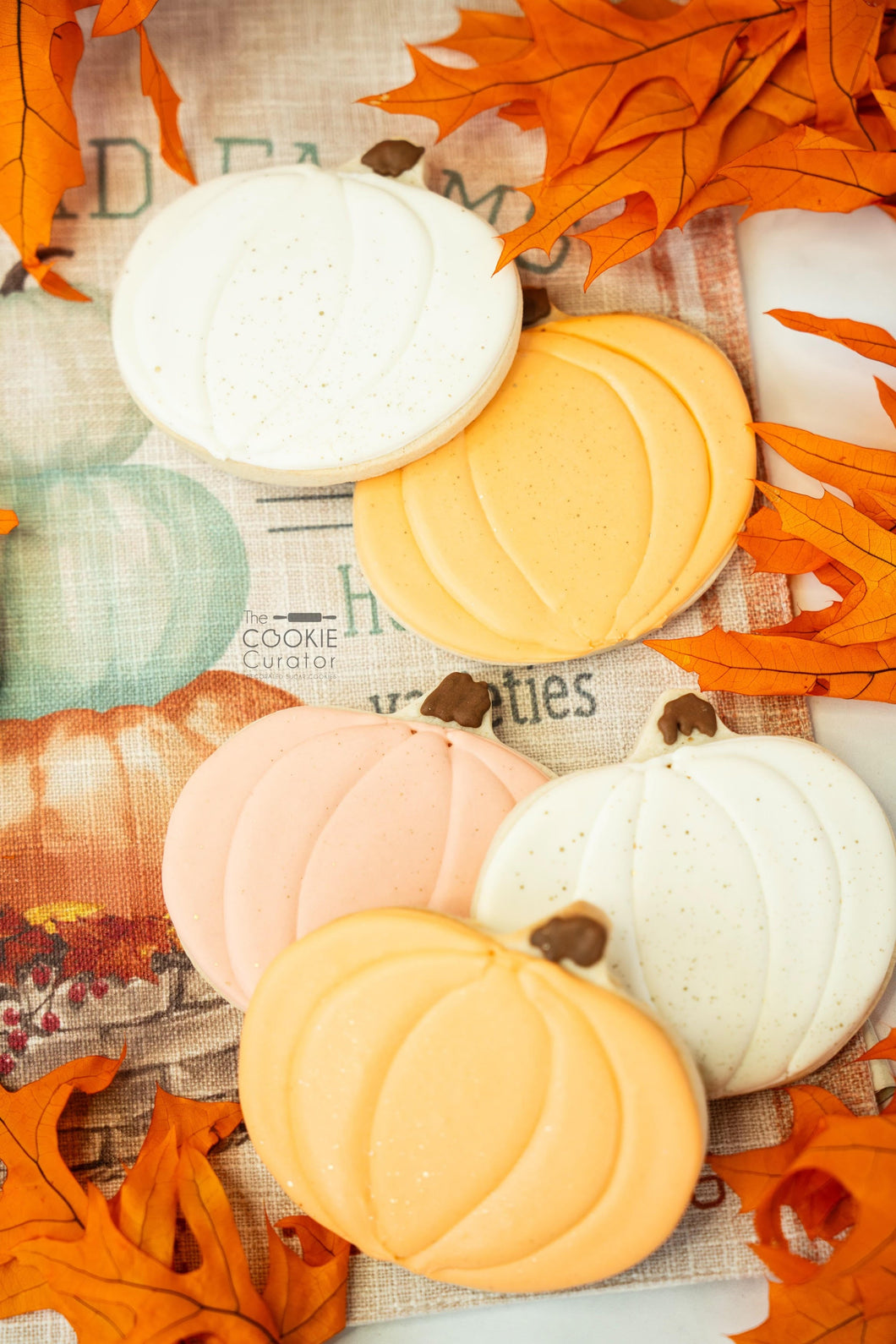 Thanksgiving Pumpkin Cookies