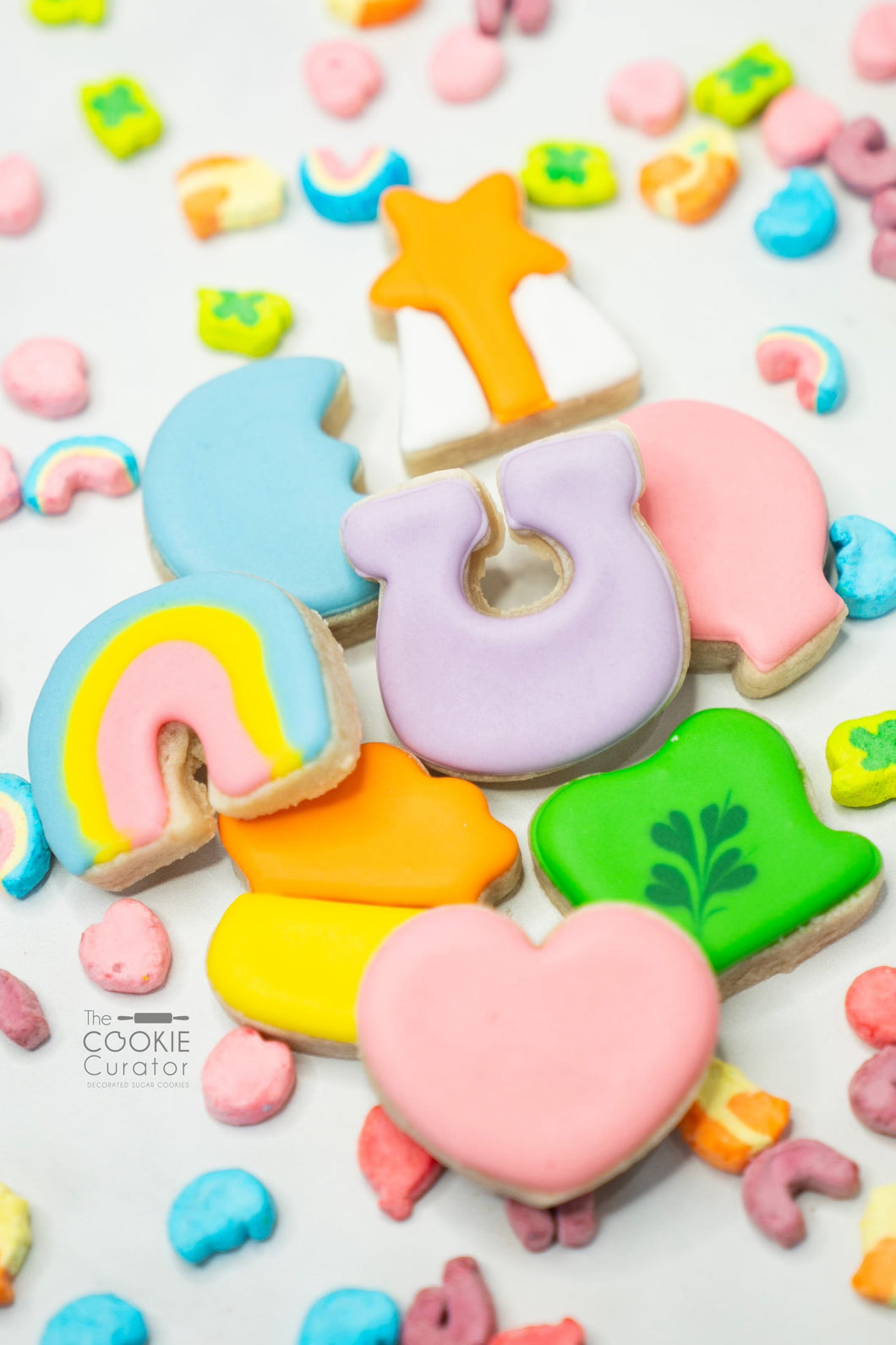 Mini Lucky Charms Cookies (Set of 8)