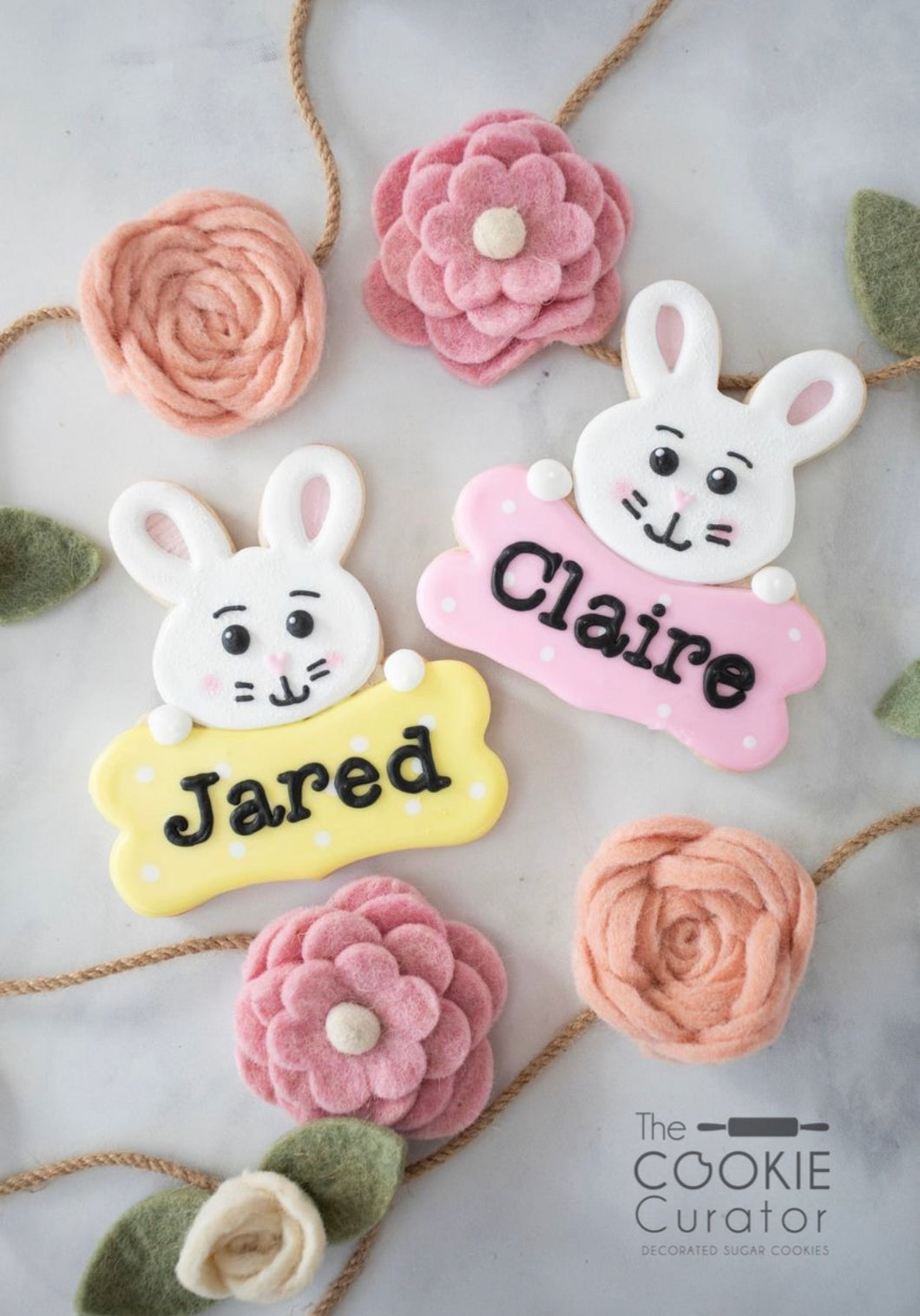 Personalized Easter Cookies