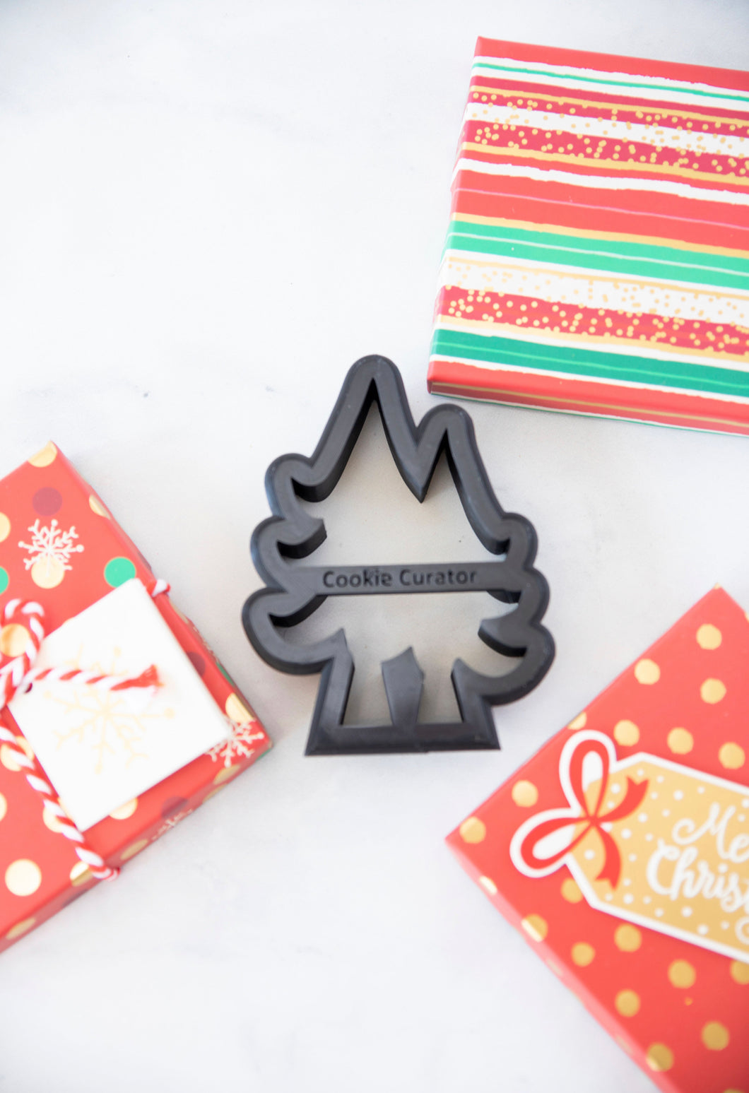 Double Christmas Tree Cookie Cutter