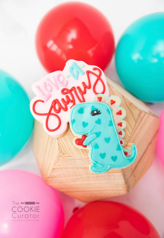 Love-a-saurus Valentine Set